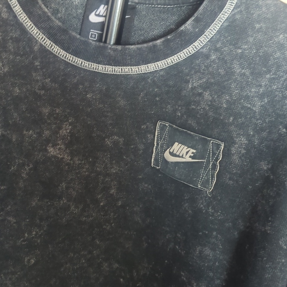 Nike Sweatshirt Women's French Terry Crewneck Lounge Size S - Picture 2 of 7